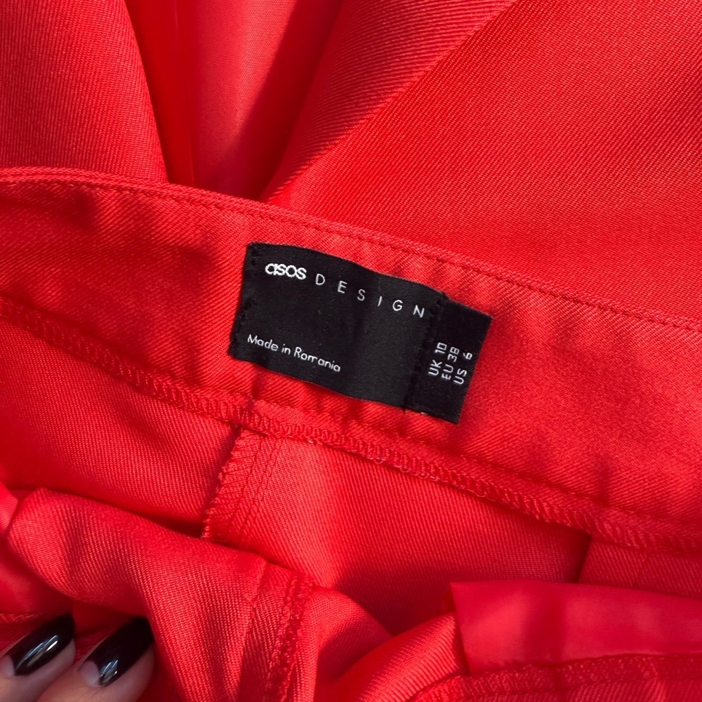 Vibrant Red Blazer and Pants Set,no offers on this particular set - Picture 5 of 5